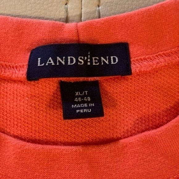 Lands End Long Sleeve Crew Neck Sweater Size: XL - Picture 6 of 6